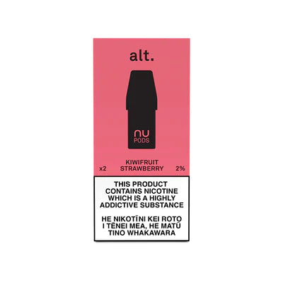Alt Nu – Replacement Pods – 2% & 2.85% Nicotine – 2 Pods Per Pack
