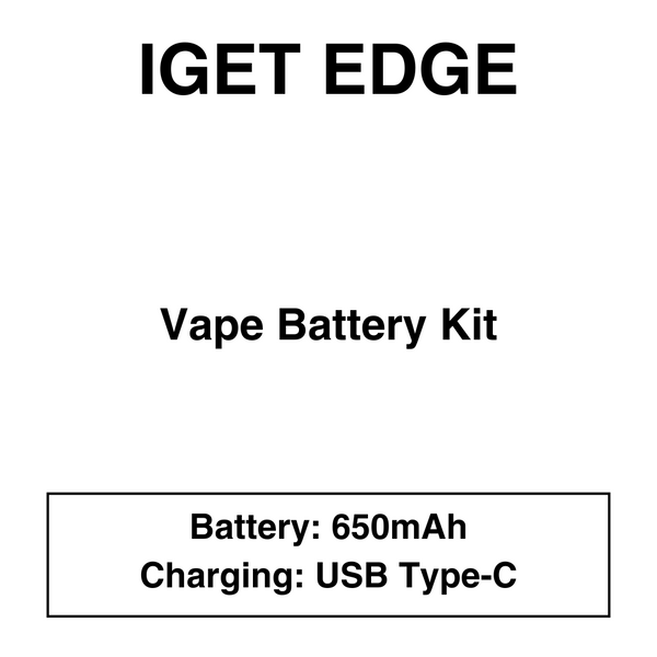 IGET - Edge - Battery Kit - 650mAh
