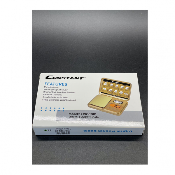 Constant Digital Pocket Scale 14192-678C