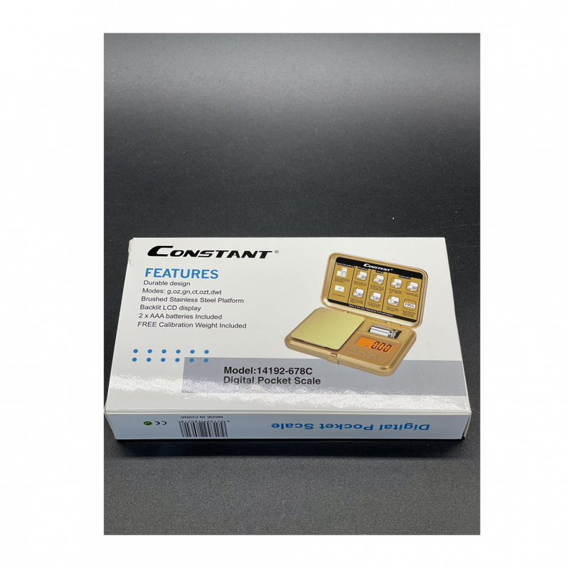 Constant Digital Pocket Scale 14192-678C