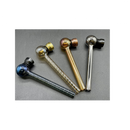 Pipe 1227 Glass Tobacco Pipe Round Shape