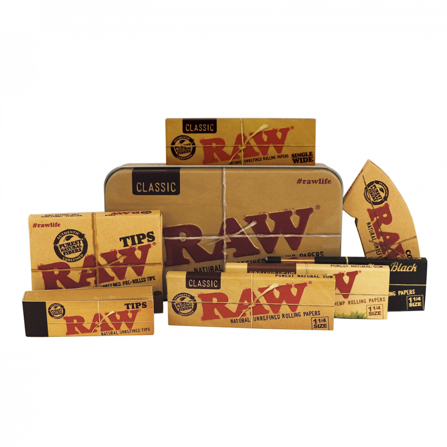 Raw Rizzller Box RAW STARTER BOX 1 1/4 Size 14063