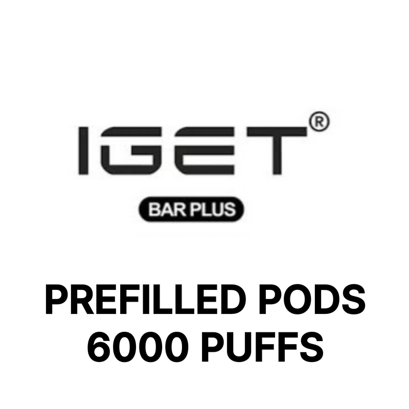 Iget Disposable pod only 6000 Puffs