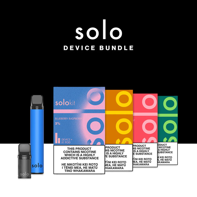 Solo Pod Kit Device and Pods Bundle