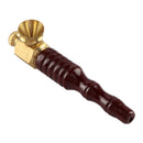 Metal Wood Herb Pipe