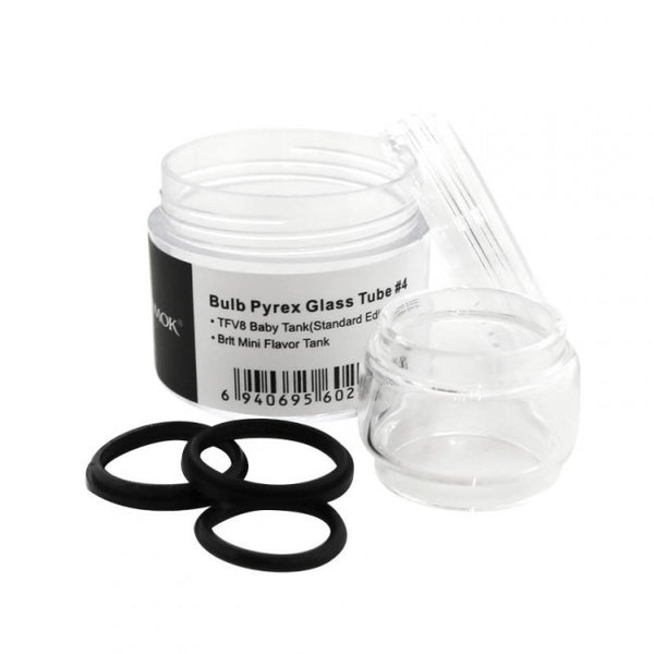 SMOK Bulb Glass tube Pyrex #4