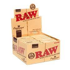 RAW Classic Connoisseur Kingsize Slim with Pre-rolled Tips