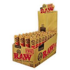 RAW Classic Kingsize Cones 110mm 3 per pack